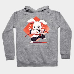 karate bunny Hoodie